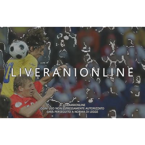 Innsbruck (AUT) 18-06-2008 Campionato europeo calcio EURO2008 Russia-Svezia 2:0 nella foto zlatan ibrahimovic e denis kolodin ph marco luzzani/ag aldo liverani s.a.s.