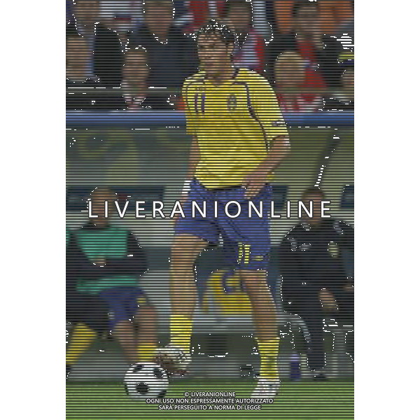 Innsbruck (AUT) 18-06-2008 Campionato europeo calcio EURO2008 Russia-Svezia 2:0 nella foto johan elmander ph marco luzzani/ag aldo liverani s.a.s.