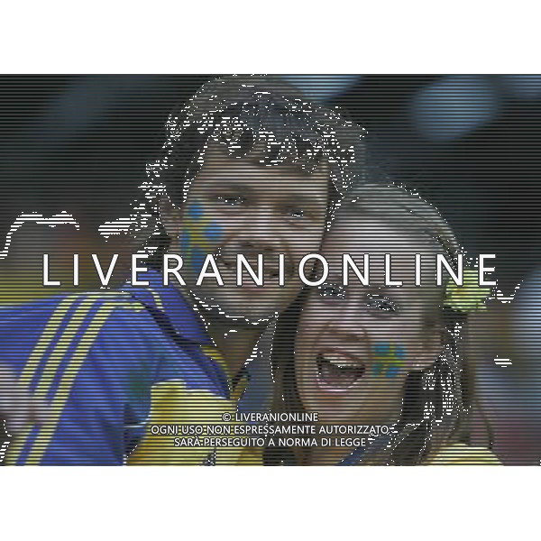 Innsbruck (AUT) 18-06-2008 Campionato europeo calcio EURO2008 Russia-Svezia 2:0 nella foto tifo svezia ph marco luzzani/ag aldo liverani s.a.s.