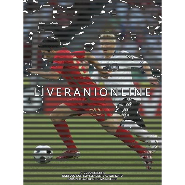 PORTOGALLO-GERMANIA EURO 2008 19/06/2008 NELLA FOTO DECO FOTO MARCO LUZZANI-AG ALDO LIVERANI
