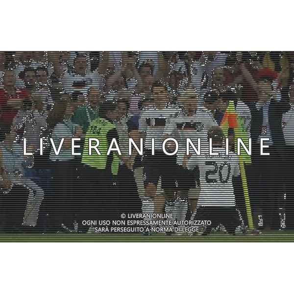 PORTOGALLO-GERMANIA EURO 2008 19/06/2008 NELLA FOTO esultanza schweinsteiger FOTO MARCO LUZZANI-AG ALDO LIVERANI