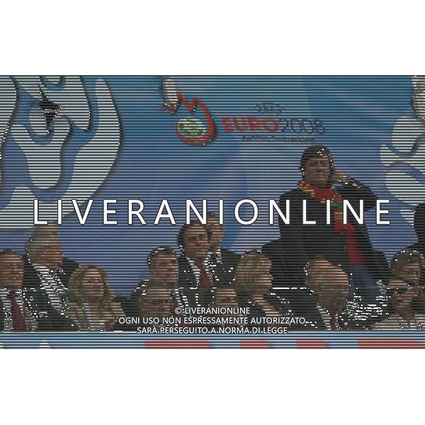 PORTOGALLO-GERMANIA EUROPEI 2008 19/06/2008 NELLA FOTO michel platini FOTO LUZZANI-AG ALDO LIVERANI