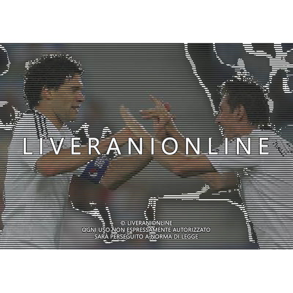 PORTOGALLO-GERMANIA EUROPEI 2008 19/06/2008 NELLA FOTO esultanza dopo il gol di michael ballack FOTO LUZZANI-AG ALDO LIVERANI