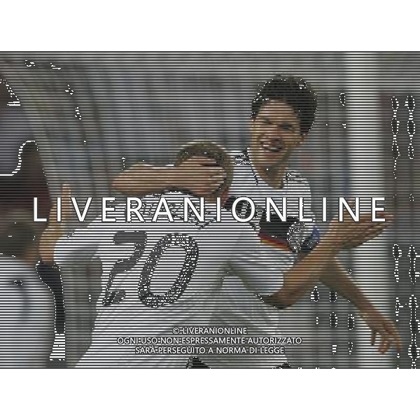 PORTOGALLO-GERMANIA EUROPEI 2008 19/06/2008 NELLA FOTO esultanza dopo il gol di michael ballack FOTO LUZZANI-AG ALDO LIVERANI