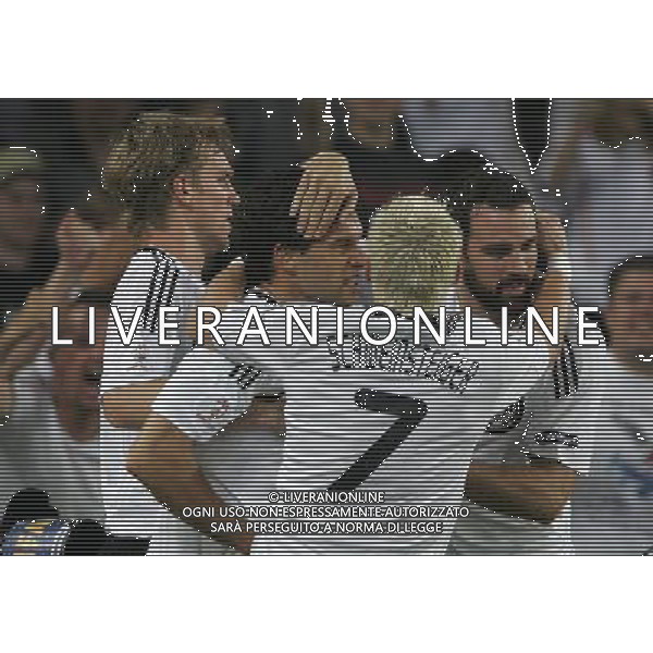 PORTOGALLO-GERMANIA EUROPEI 2008 19/06/2008 NELLA FOTO esultanza dopo il gol di michael ballack FOTO LUZZANI-AG ALDO LIVERANI