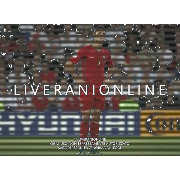 PORTOGALLO-GERMANIA EUROPEI 2008 19/06/2008 NELLA FOTO cristiano ronaldo FOTO LUZZANI-AG ALDO LIVERANI