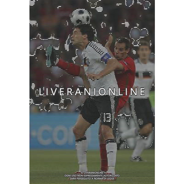 PORTOGALLO-GERMANIA EUROPEI 2008 19/06/2008 NELLA FOTO michael ballack e petit FOTO LUZZANI-AG ALDO LIVERANI