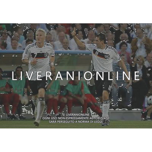 PORTOGALLO-GERMANIA EUROPEI 2008 19/06/2008 NELLA FOTO esultanza di schweinsteiger e klose FOTO LUZZANI-AG ALDO LIVERANI