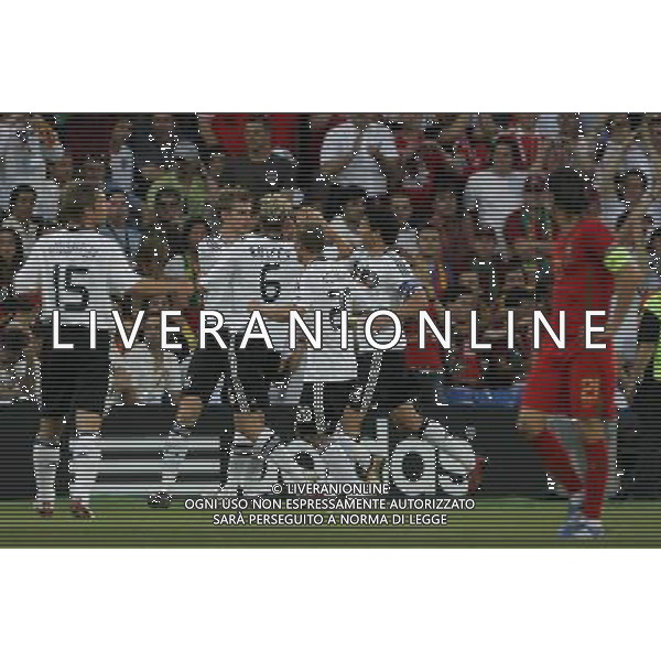 PORTOGALLO-GERMANIA EUROPEI 2008 19/06/2008 NELLA FOTO esultanza dopo il gol di miroslav klose FOTO LUZZANI-AG ALDO LIVERANI