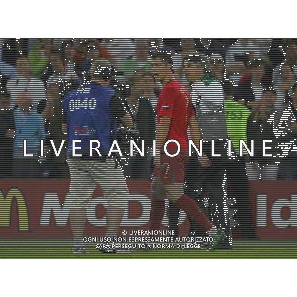 PORTOGALLO-GERMANIA EURO 2008 19/06/2008 NELLA FOTO cristiano ronaldo a fine gara FOTO MARCO LUZZANI-AG ALDO LIVERANI
