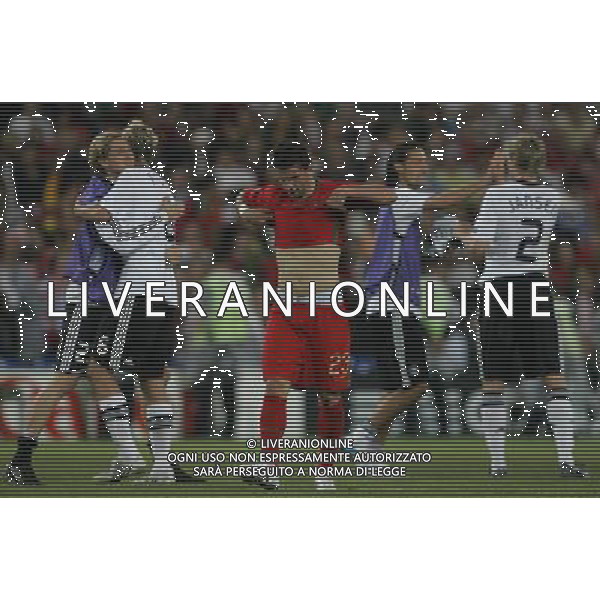 PORTOGALLO-GERMANIA EURO 2008 19/06/2008 NELLA FOTO delusione helder postiga FOTO MARCO LUZZANI-AG ALDO LIVERANI