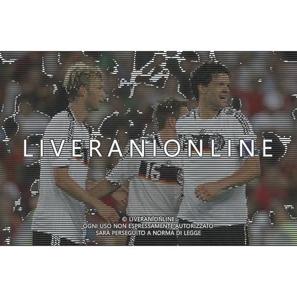 PORTOGALLO-GERMANIA EURO 2008 19/06/2008 NELLA FOTO ballack esulta a fine gara FOTO MARCO LUZZANI-AG ALDO LIVERANI