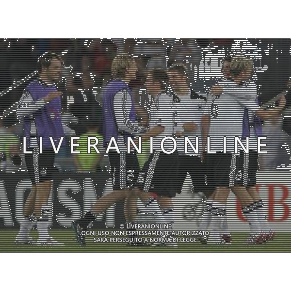 Portogallo - Germania Campionato 19/06/2008 Europei Basilea nella foto esultanza dei giocatori della germania a fine gara ph luzzani/Ag. Aldo Liverani sas