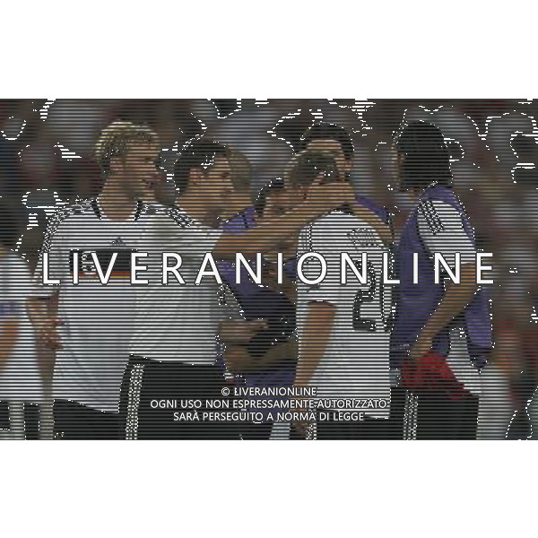 Portogallo - Germania Campionato 19/06/2008 Europei Basilea nella foto esultanza di podolski a fine gara ph luzzani/Ag. Aldo Liverani sas