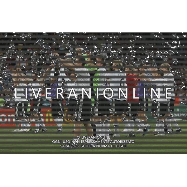 Portogallo - Germania Campionato 19/06/2008 Europei Basilea nella foto esultanza dei giocatori della germania a fine gara ph luzzani/Ag. Aldo Liverani sas