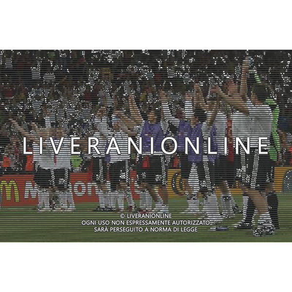 Portogallo - Germania Campionato 19/06/2008 Europei Basilea nella foto esultanza dei giocatori della germania a fine gara ph luzzani/Ag. Aldo Liverani sas