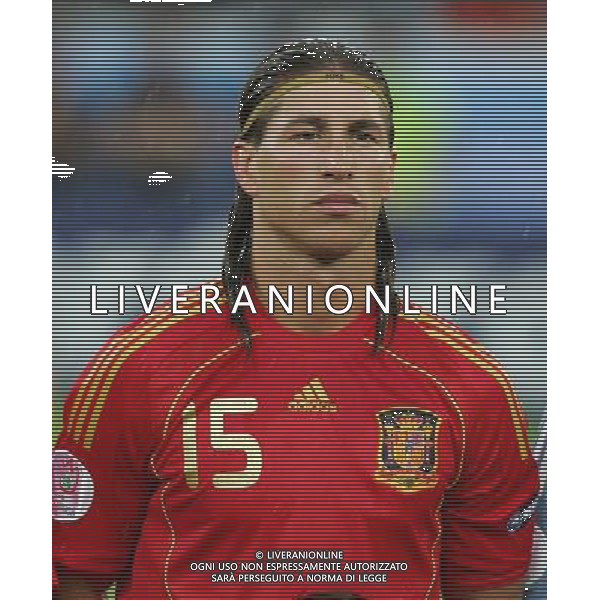 SPAGNA EURO 2008 NELLA FOTO Sergio Ramos FOTOFIRO-AG ALDO LIVERANI