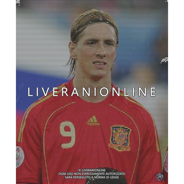 SPAGNA EURO 2008 NELLA FOTO Fernando Torres FOTOFIRO-AG ALDO LIVERANI