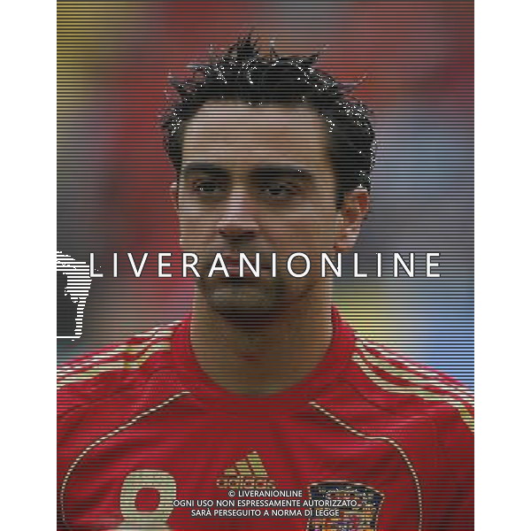 SPAGNA EURO 2008 NELLA FOTO Xavi Hernandez FOTOFIRO-AG ALDO LIVERANI