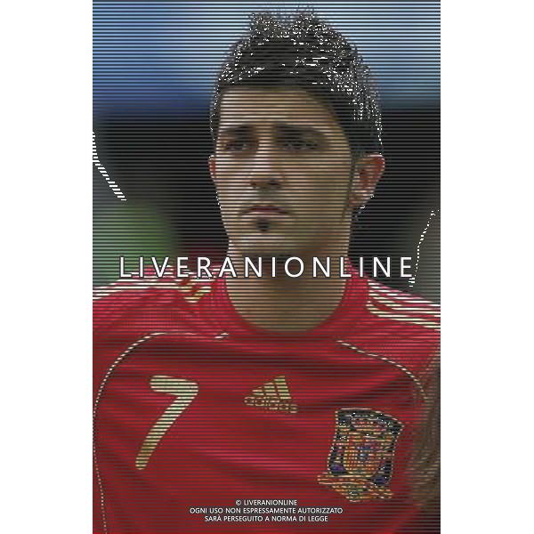 SPAGNA EURO 2008 NELLA FOTO David Villa FOTOFIRO-AG ALDO LIVERANI