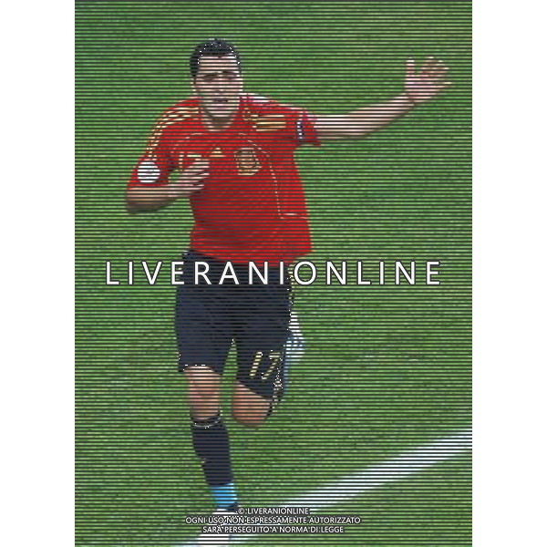 SPAGNA EURO 2008 NELLA FOTO Daniel GUIZA FOTOFIRO-AG ALDO LIVERANI