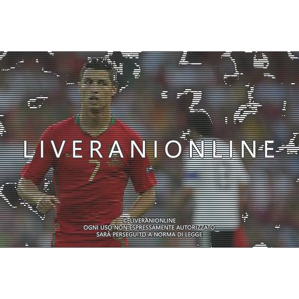 Basilea 19-06-2008 Campionato europeo calcio EURO2008 Portogallo-Germania 2:3 nella foto cristiano ronaldo ph marco luzzani/ag aldo liverani s.a.s. 