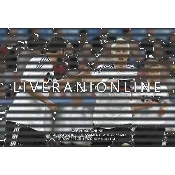 Basilea 19-06-2008 Campionato europeo calcio EURO2008 Portogallo-Germania 2:3 nella foto bastian schweinsteiger esulta dopo il gol ph marco luzzani/ag aldo liverani s.a.s. 