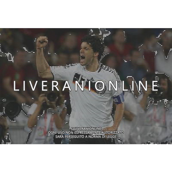 Basilea 19-06-2008 Campionato europeo calcio EURO2008 Portogallo-Germania 2:3 nella foto michael ballack esulta dopo il gol ph marco luzzani/ag aldo liverani s.a.s. 