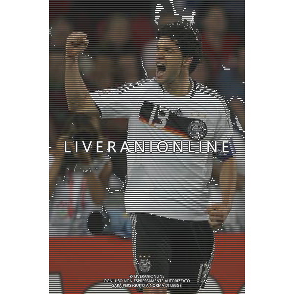 Basilea 19-06-2008 Campionato europeo calcio EURO2008 Portogallo-Germania 2:3 nella foto michael ballack esulta dopo il gol ph marco luzzani/ag aldo liverani s.a.s. 