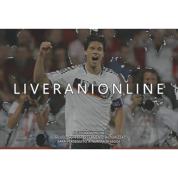 Basilea 19-06-2008 Campionato europeo calcio EURO2008 Portogallo-Germania 2:3 nella foto michael ballack esulta dopo il gol ph marco luzzani/ag aldo liverani s.a.s. 