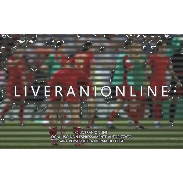 Basilea 19-06-2008 Campionato europeo calcio EURO2008 Portogallo-Germania 2:3 nella foto delusione portogallo ph marco luzzani/ag aldo liverani s.a.s. 