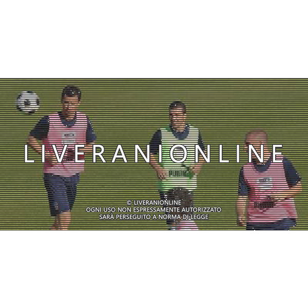 Allenamento Nazionale Italiana Baden - 20.06.2008 Nella Foto:PANUCCI CHRISTIAN-DI NATALE ANTONIO-DE ROSSI DANIELE /Ph.Vitez-Ag. Aldo Liverani