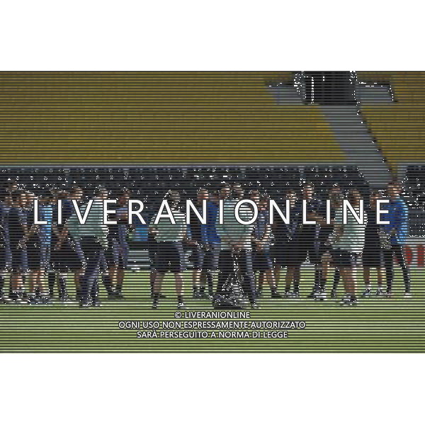 Allenamento Nazionale Italiana a Vienna Vienna - 21.06.2008 Nella Foto:DONADONI ROBERTO PARLA AL GRUPPO /Ph.Vitez-Ag. Aldo Liverani