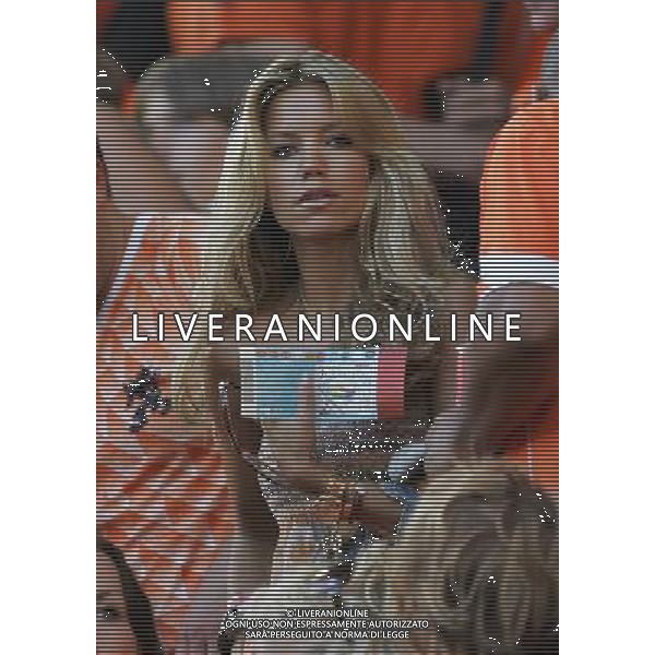 Olanda - Russia 21/06/2008 Europei basilea nella foto silvie van der vaart moglie di rafael van der vaart Ph luzzani/Ag. Aldo Liverani Sas