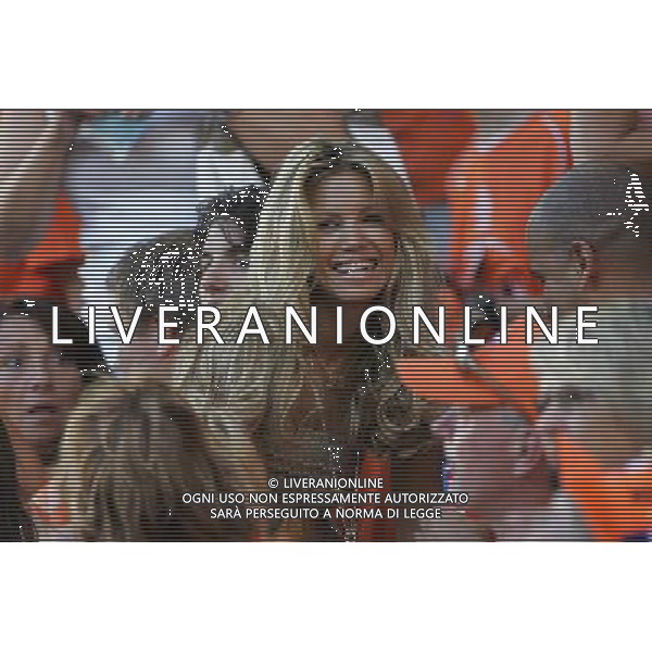 Olanda - Russia 21/06/2008 Europei basilea nella foto silvie van der vaart moglie di rafael van der vaart Ph luzzani/Ag. Aldo Liverani Sas