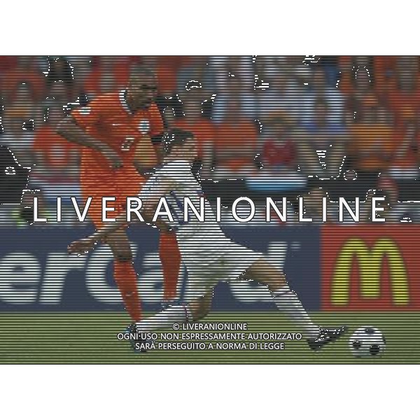 Olanda - Russia 21/06/2008 Europei basilea nella foto semshov e engelaar Ph luzzani/Ag. Aldo Liverani Sas