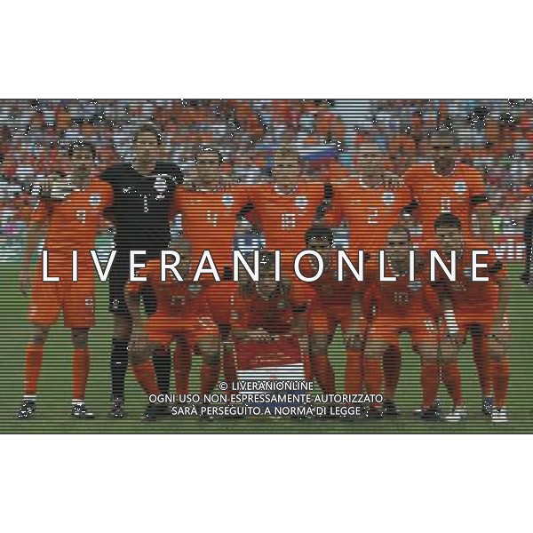 Olanda - Russia 21/06/2008 Europei basilea nella foto formazione olanda Ph luzzani/Ag. Aldo Liverani Sas