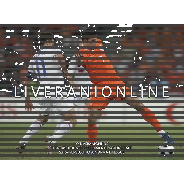 Olanda - Russia 21/06/2008 Europei basilea nella foto semak e van persie Ph luzzani/Ag. Aldo Liverani Sas