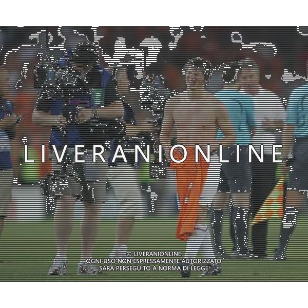 Olanda - Russia 21/06/2008 Europei basilea nella foto l\'esultanza di arshavin a fine gara Ph luzzani/Ag. Aldo Liverani Sas