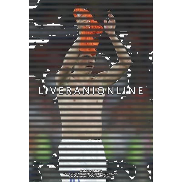 Olanda - Russia 21/06/2008 Europei basilea nella foto l\'esultanza di arshavin a fine gara Ph luzzani/Ag. Aldo Liverani Sas