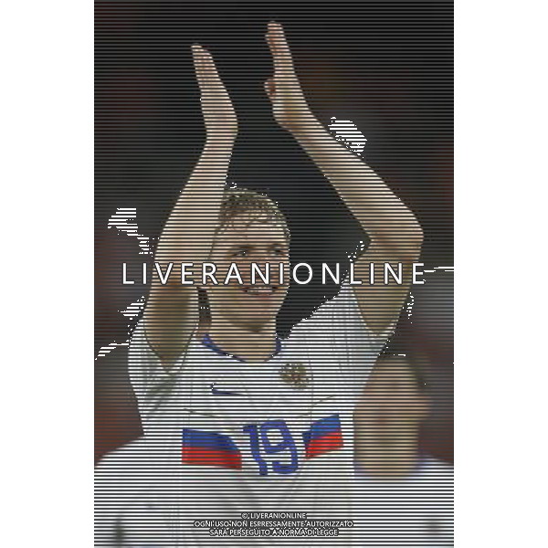 Olanda - Russia 21/06/2008 Europei basilea nella foto l\'esultanza di pavlyuchenko a fine gara Ph luzzani/Ag. Aldo Liverani Sas