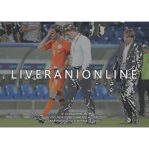 Olanda - Russia 21/06/2008 Europei basilea nella foto la delusione di ruud van nilsterooy a fine gara Ph luzzani/Ag. Aldo Liverani Sas