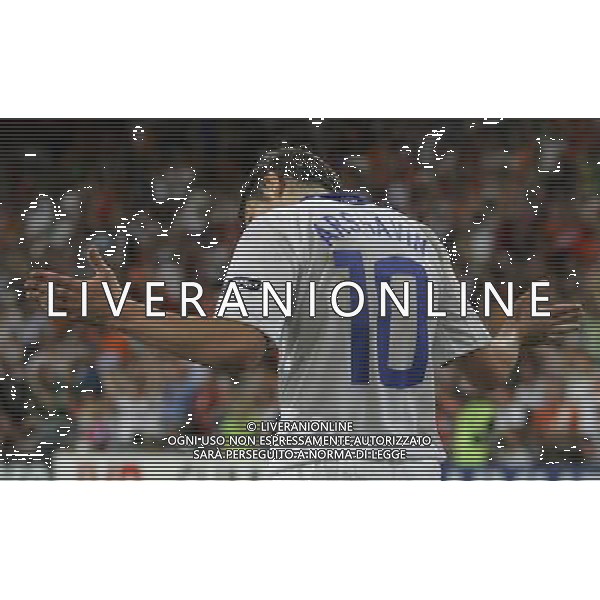 Olanda - Russia 21/06/2008 Europei basilea nella foto l\'esultanza di arshavin dopo l\'assist decisivo Ph luzzani/Ag. Aldo Liverani Sas