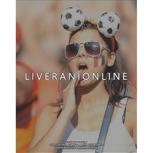 UEFA EURO 2008 Quarti di Finale M28 - Spagna-Italia Vienna - 22.06.2008 Spagna-Italia Nella Foto:TIFOSI ITALIA /Ph.Vitez-Ag. Aldo Liverani