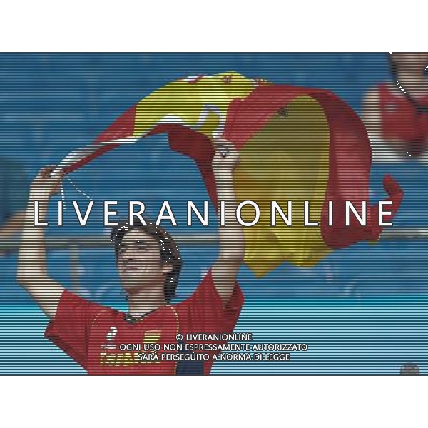 UEFA EURO 2008 Quarti di Finale M28 - Spagna-Italia Vienna - 22.06.2008 Spagna-Italia Nella Foto:TIFOSI SPAGNA /Ph.Vitez-Ag. Aldo Liverani