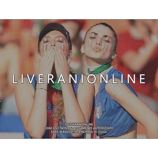 UEFA EURO 2008 Quarti di Finale M28 - Spagna-Italia Vienna - 22.06.2008 Spagna-Italia Nella Foto:TIFOSI ITALIA /Ph.Vitez-Ag. Aldo Liverani