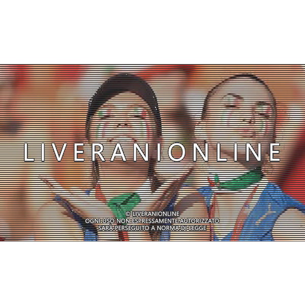 UEFA EURO 2008 Quarti di Finale M28 - Spagna-Italia Vienna - 22.06.2008 Spagna-Italia Nella Foto:TIFOSI ITALIA /Ph.Vitez-Ag. Aldo Liverani