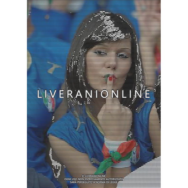 UEFA EURO 2008 Quarti di Finale M28 - Spagna-Italia Vienna - 22.06.2008 Spagna-Italia Nella Foto:TIFOSE ITALIA /Ph.Vitez-Ag. Aldo Liverani