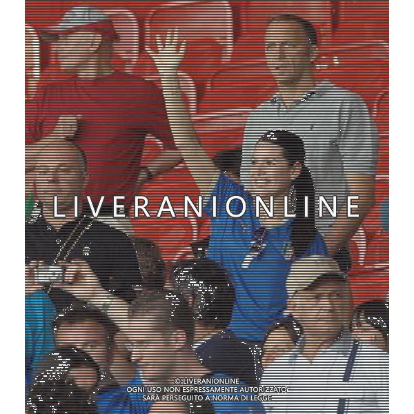 UEFA EURO 2008 Quarti di Finale M28 - Spagna-Italia Vienna - 22.06.2008 Spagna-Italia Nella Foto:SONIA MOGLIE DI DEL PIERO /Ph.Vitez-Ag. Aldo Liverani