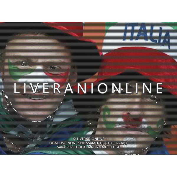 Spagna - Italia Europei 22/06/2008 Vienna nella foto tifosi italia ph luzzani/Ag. Aldo Liverani Sas